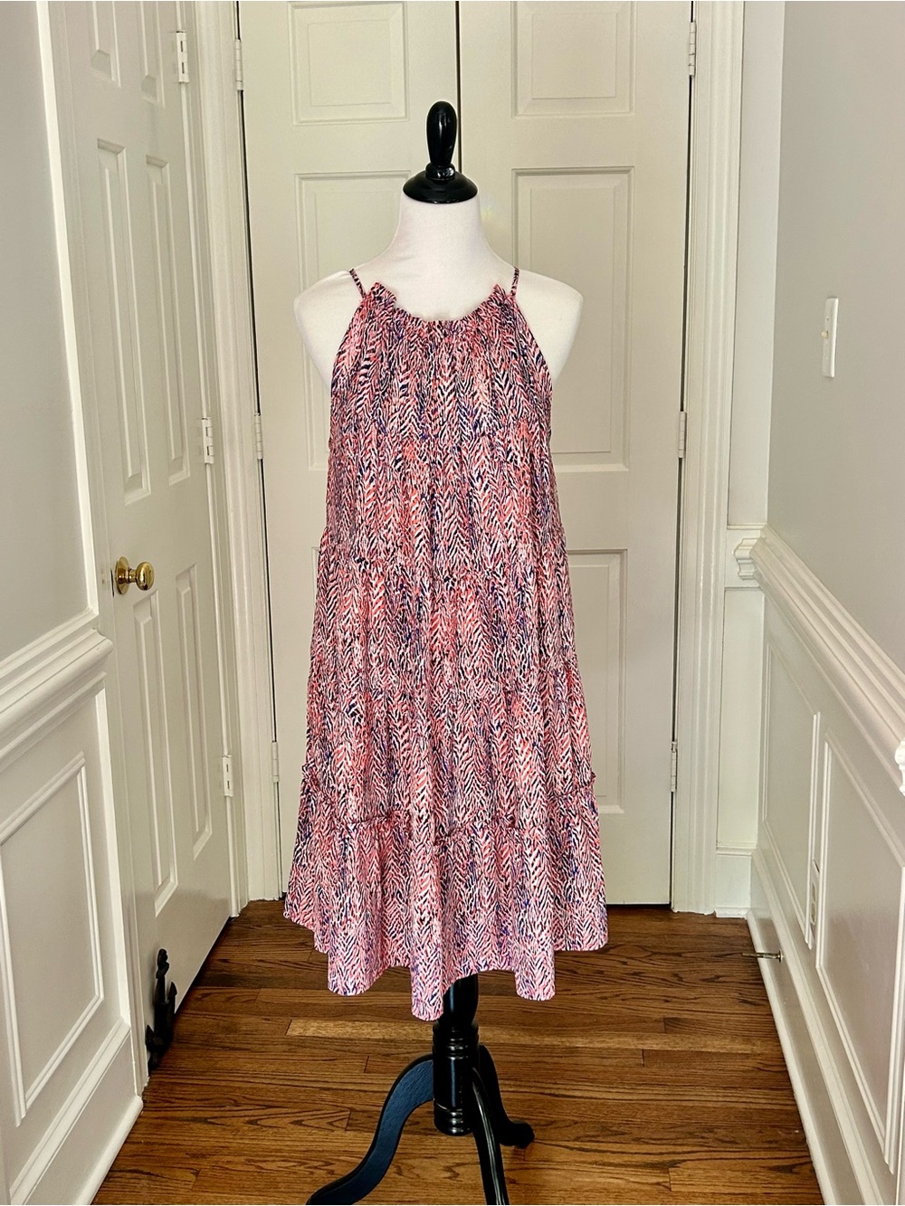 Pinch Pink Multi-Print Tiered Sundress